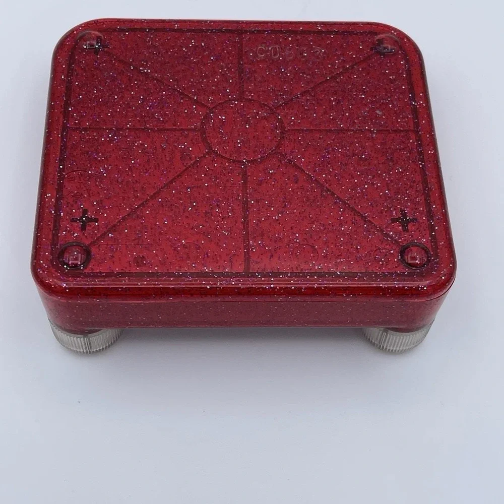 Vintage Pocket Etch A Sketch Red Glitter by Ohio Art